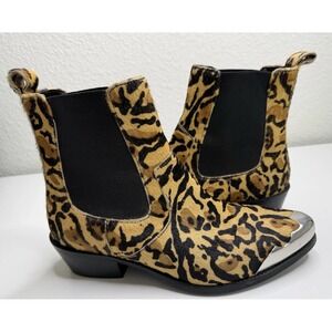 Asos Design Women's Aruba Western Boots With Metal Cap Toe 6 UK 8 US